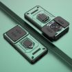 Realme 13 Pro 5G Green Shockproof Case with Holder - Camshield TPU + PC - 2