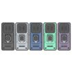 Realme 14 Pro 5G Grey Shockproof Phone Case with Holder - Camshield TPU + PC - 6