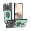 Realme 14 Pro 5G Green Shockproof Case with Holder - Camshield TPU + PC - 1