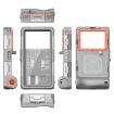 Diving Shell Gen2 IP68 Waterproof Phone Case - Grey Orange Upgrade - 2