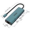 Onten UC125 5-in-1 USB-C Hub: HDMI, USB3.0, PD3.0, 100Mbps Network Card - 5