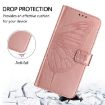 OPPO A5/A3 Pro 5G Embossed Butterfly Leather Case - Rose Gold - 4