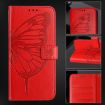 OPPO A5/A3 Pro 5G Global Red Embossed Butterfly Leather Case - 6