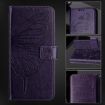 OPPO Reno14 5G Global Butterfly Leather Case - Dark Purple - 6