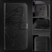 OPPO A5x 4G/5G Global Butterfly Embossed Leather Phone Case Black - 6