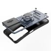 OPPO A79 5G Shockproof Phone Case with Holder - Blue Camshield TPU + PC - 5