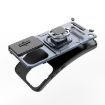 OPPO Reno13 Pro 5G Grey Shockproof Case with Holder - Camshield TPU + PC - 5