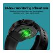 S22 Health Smart Watch: Blood Pressure, ECG, 1.39" Screen (Black) - 8