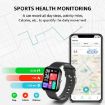 GTS5 2" Fitness Health Smart Watch, BT Call, Heart Rate, BP, MET, Glucose - 5