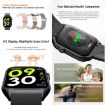 GTS7 2.0" Fitness Smart Watch - BT Call, Heart Rate, BP, MET (Black) - 6