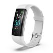 Smart Bracelet S5-4 IP68 Waterproof Heart Rate Fitness Tracker Watch White - 1