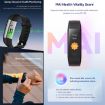 Smart Bracelet S5-4 IP68 Waterproof Heart Rate Fitness Tracker Watch Blue - 6