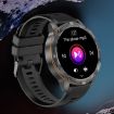 LEMFO AK59 Smart Watch - 1.43" AMOLED Round Screen, Steel Strap, Black - 6