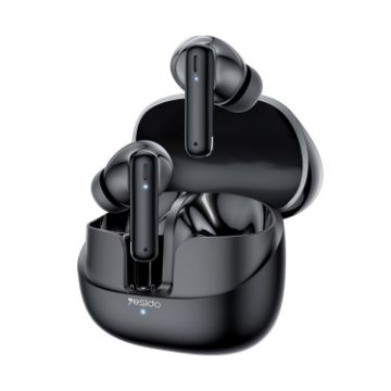 Yesido TWS26 Wireless Bluetooth Earphones Black - TWS Earbuds - 1
