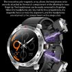 T95 1.52" BT5.0 Smart Sport Watch & Earbuds, Health Monitor (Silver) - 7