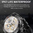T95 1.52" BT5.0 Smart Sport Watch & Earbuds, Health Monitor (Silver) - 9