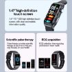 TK79 1.47" IP68 Waterproof Smart Watch - ECG, Glucose, Oxygen, Uric Acid - 6