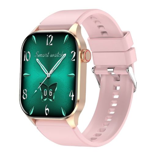 T98 2.04" IP68 Waterproof Smart Watch with Bluetooth Call & Blood Oxygen Monitoring - Pink - 1