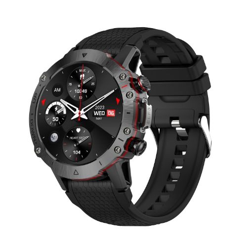 LEMFO ELF3 1.39" TFT Round Screen Smart Watch with Blood Oxygen Monitor - 1