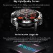 LEMFO K52 Smart Watch 1.39" IPS Screen, Bluetooth Calls, Black - 5