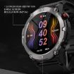LEMFO LF26MAX 1.32" HD Smart Watch with Bluetooth Calls - Black - 6