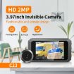 ESCAM C23 3.97" 1080p Smart Digital Door Viewer with Night Vision (Black) - 3