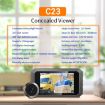 ESCAM C23 3.97" 1080p Smart Digital Door Viewer with Night Vision (Black) - 9