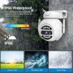SriHome SH047 4MP WiFi HD Camera, IP66 Waterproof, Night Vision, US Plug - 9