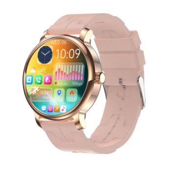 LEMFO LF35 Smart Watch Gold - 1.43" AMOLED, Blood Oxygen Detection - 1