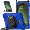 Samsung Galaxy Tab Active5 X300 Silicone Hybrid Case with Strap - Blue - 2