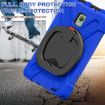 Samsung Galaxy Tab Active5 X300 Silicone Hybrid Case with Strap - Blue - 6