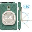 Samsung Galaxy Tab Active5 X300 Case with Holder & Strap - Emerald Green - 3