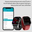 ET580 Sports Smart Watch: 2.04" AMOLED, Bluetooth Call, ECG, Blue Band - 9