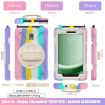 Samsung Galaxy Tab Active5 X300 Case with Strap - Colorful Pink Silicone - 2