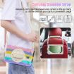 Samsung Galaxy Tab Active5 X300 Case with Strap - Colorful Pink Silicone - 6