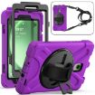 Samsung Galaxy Tab Active5 X300 Purple Case with Strap & Rotary Grip - 1