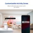 ESCAM QF104 3MP Indoor WiFi Camera with Humanoid Detection & Alarm, UK Plug - 7