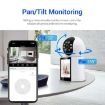 ESCAM QF104 3MP Indoor WiFi Camera with Humanoid Detection & Alarm, UK Plug - 8