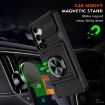 Samsung Galaxy S24 5G Shockproof Card Case with Ring Holder - Black - 2