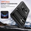 Samsung Galaxy S24 5G Shockproof Card Case with Ring Holder - Black - 3