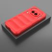 Magic Shield TPU + Flannel Case for Nothing Phone 2a - Red - 2