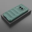 Magic Shield TPU + Flannel Phone Case for Nothing Phone 2a - Dark Green - 2