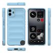 Nothing CMF Phone 1 Magic Shield TPU + Flannel Case Light Blue - 3