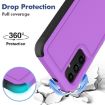 Samsung Galaxy A13/A04s 2-in-1 PC+TPU Phone Case - Purple - 3
