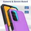 Samsung Galaxy A13/A04s 2-in-1 PC+TPU Phone Case - Purple - 5
