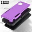 Samsung Galaxy A22 5G Phone Case, 2 in 1 PC + TPU, Purple - 4