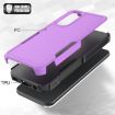Samsung Galaxy A25 5G Phone Case, 2 in 1 PC + TPU, Purple - 4