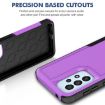 Samsung Galaxy A33 5G Phone Case, 2 in 1 PC + TPU, Purple - 2