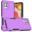 Samsung Galaxy A42 5G Phone Case, 2 in 1 PC + TPU, Purple - 1