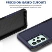 Samsung Galaxy A73 5G Phone Case, 2 in 1 PC + TPU, Dark Blue - 2